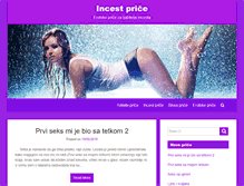 Tablet Screenshot of incestprice.com